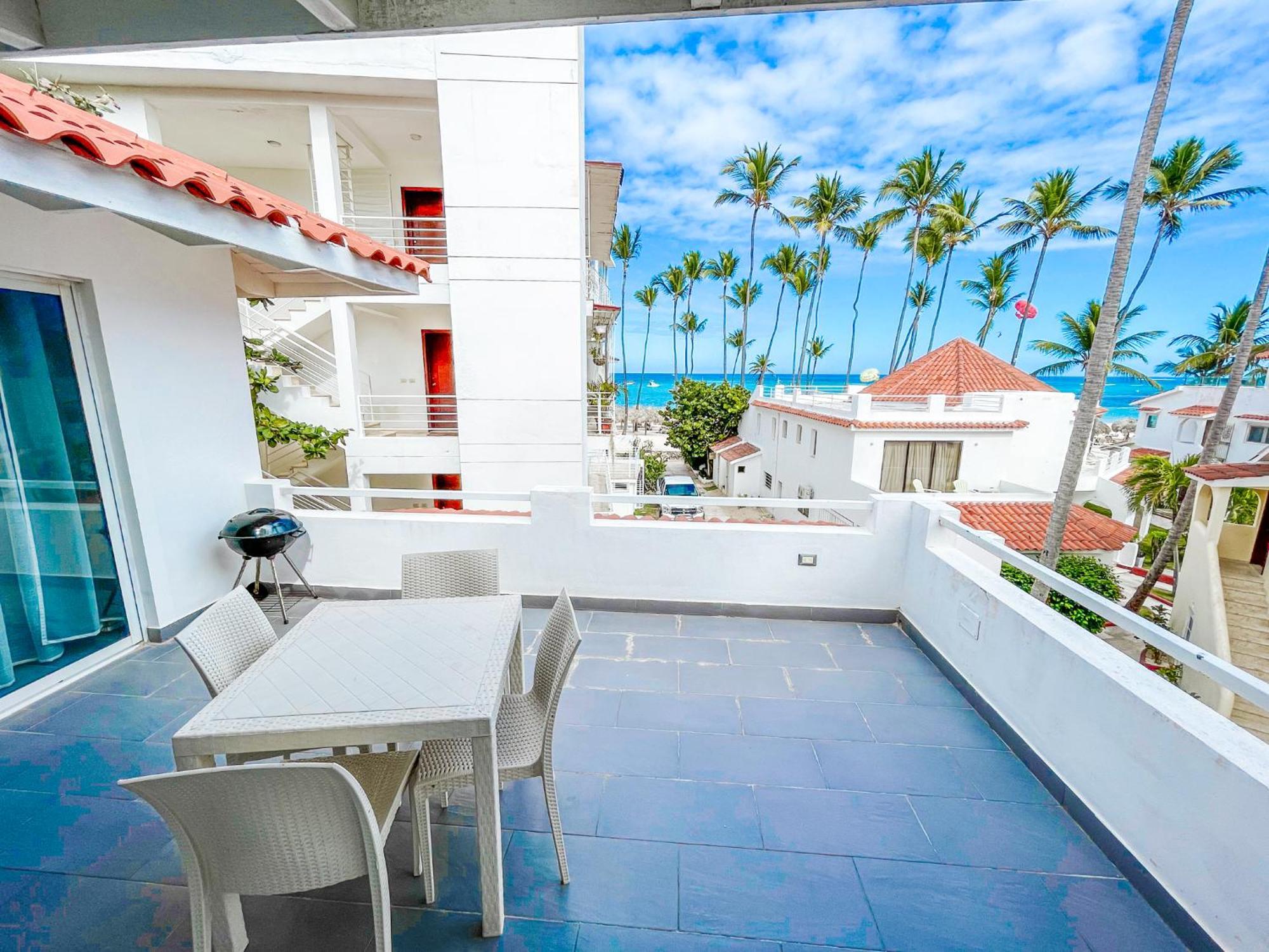 Oceanfront & Garden View Villas Hotel Wifi Bbq Parking Los Corales Beach Club & Spa 蓬塔卡纳 外观 照片